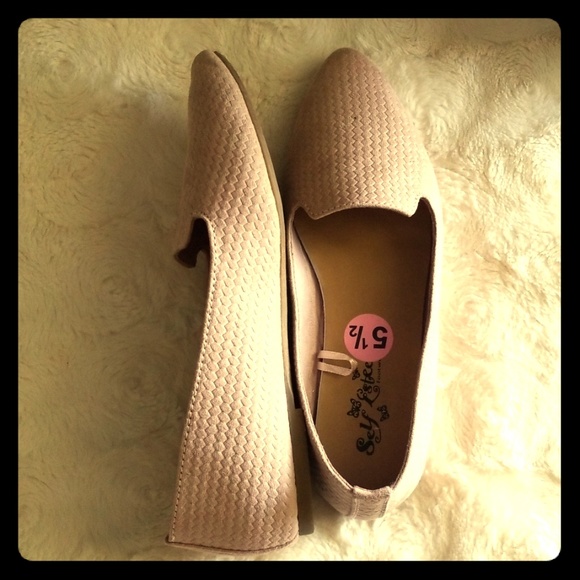 COPY - Plush Pink Suede Flats - Picture 4 of 4